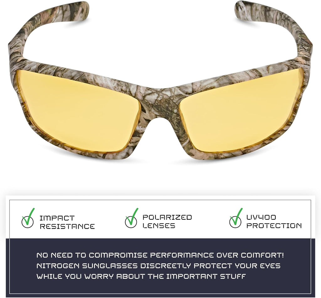 Skiennix Polarized Sport Sunglasses - UV400 Protection for Men & Women | Ideal for Driving & Fishing