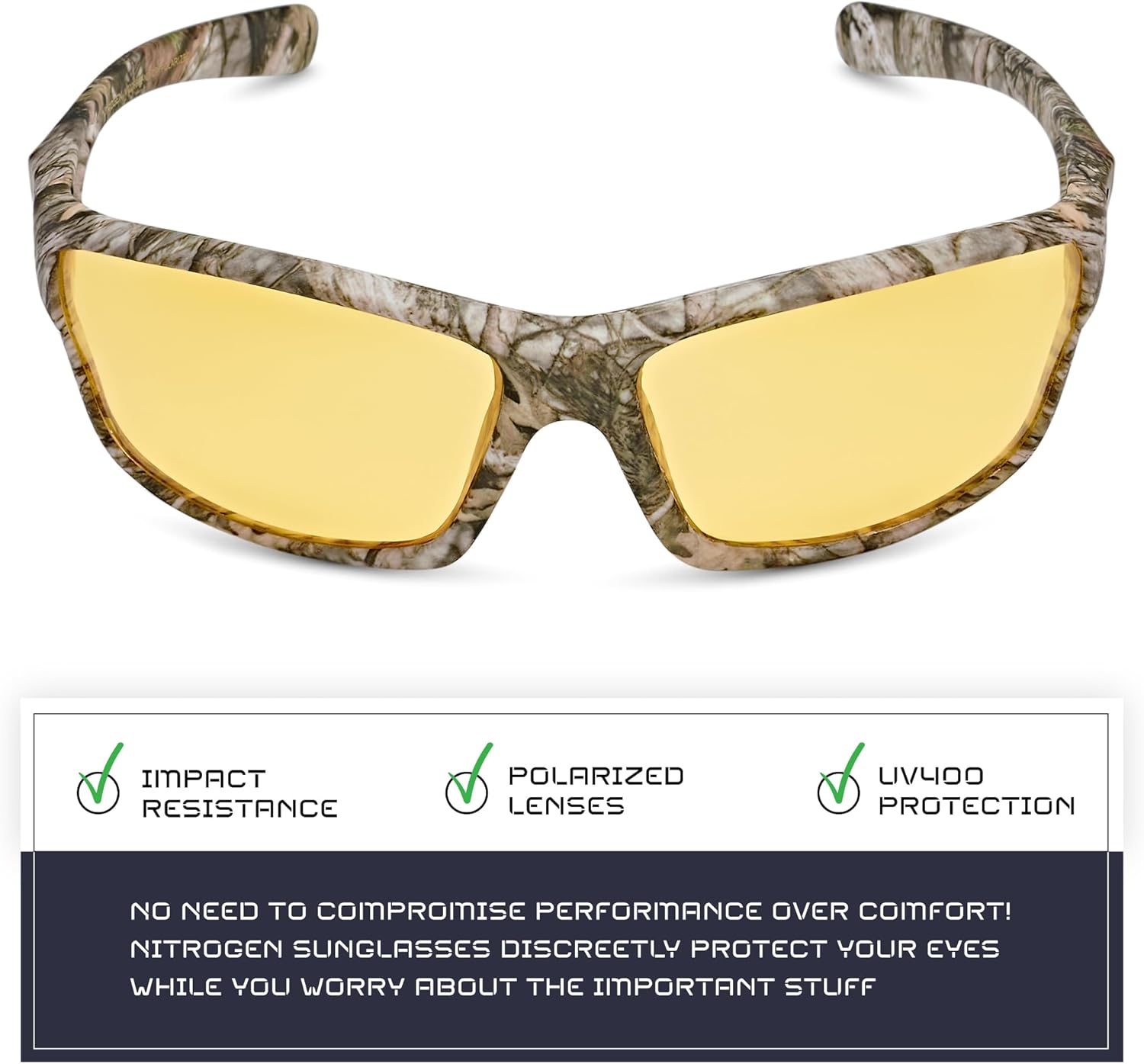 Skiennix Polarized Sport Sunglasses - UV400 Protection for Men & Women | Ideal for Driving & Fishing