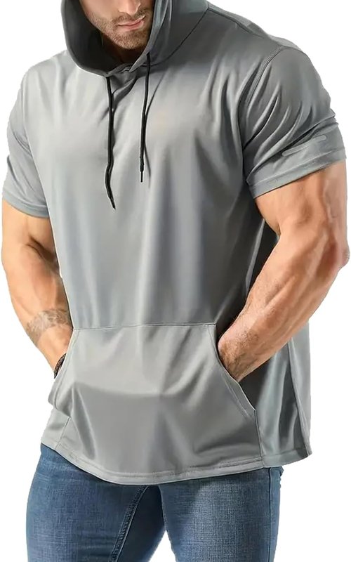 Frueo Men's Athletic T-Shirts - Quick Dry Moisture-Wicking Short Sleeve Mesh | 1/3 Pack