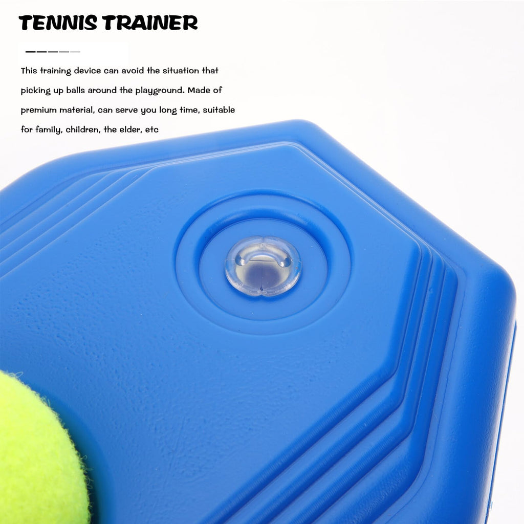 Toddmomy Tennis Practice Device 1 Set Tennis Trainer Rebound Ball with String Ball Solo Tennis Training for Self-Pracitce Tennis Training Equipment Tool Tennis Rebounder