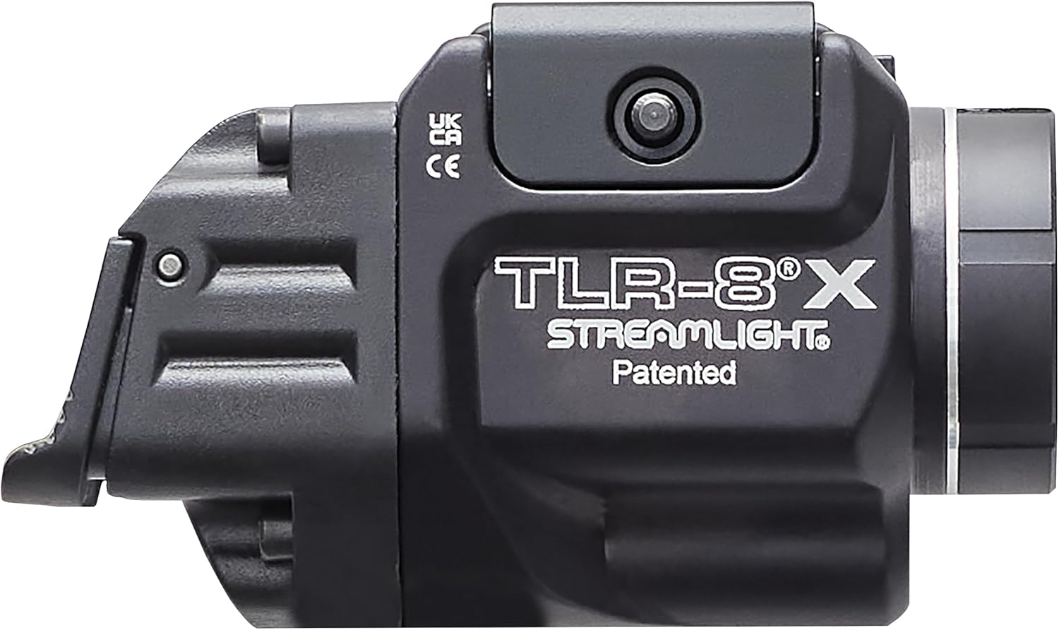 Streamlight TLR-8 X Tactical Weapon Light - 500-Lumen with Integrated Red Laser & Mounting Kit | Black