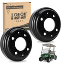 10L0L 2 Pack Golf Cart Brake Drum for Yamaha G1-G29 1978-Up Gas or Electric Golf Cart, Brake Hubs for Club Car DS 1981-1994, Club Car Tempo 2018-Up, OEM# JU0-G6521-00-00,J55-G6521-00, 1011137