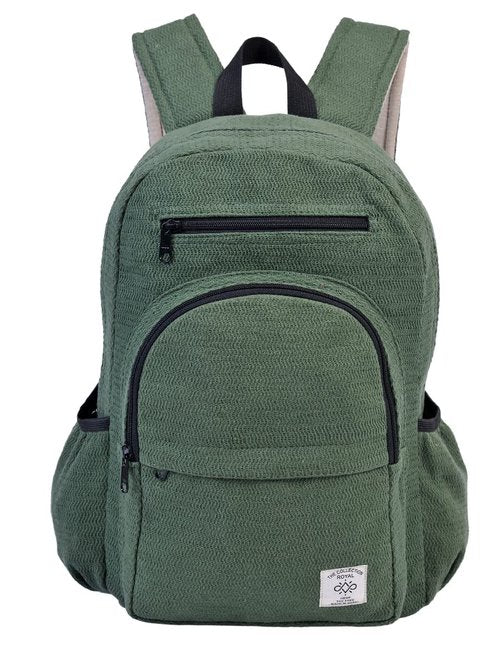 THE COLLECTION ROYAL Himalayan Hemp Cotton Hippie Boho Cloth Casual Bag Daypack Backpack