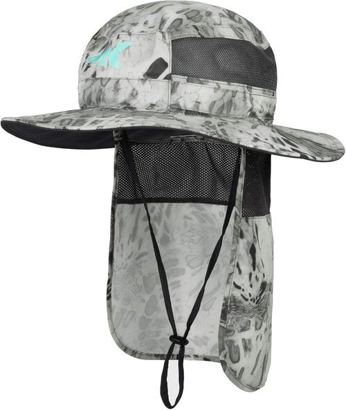 KastKing Boonie Hat - UPF 50 Fishing Hat with Removable Neck Flap for Sun Protection
