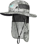 KastKing Boonie Hat - UPF 50 Fishing Hat with Removable Neck Flap for Sun Protection