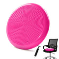 Wobble Cushion，Wiggle Seat，Balance Disc （Extra Thick 34cm/13.4in），for Balance Stability Training, Improve Sitting (Pink)