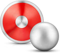 Skiennix Throwing Discus & Iron Shot Put Ball Set - Ideal Training Equipment for Beginners | Outdoor Practice