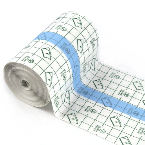 Tattoo Aftercare Waterproof Bandages, 4 Inch x 10.94 Yard- Transparent Stretch Adhesive Shield Bandage, Tattoo Supply Wrap Second Skin Clear Dressing Film for Swimming Showering