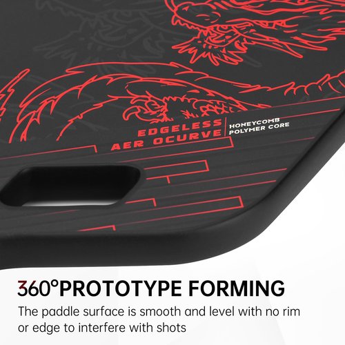 Fanaizhong Pickleball Paddle T700 Carbon Fiber | 20mm Thickness | Thermoformed Pickleball Paddle with Aerodynamic Design Used for tournaments, Power & Control & Spin Max | Edgeless Design