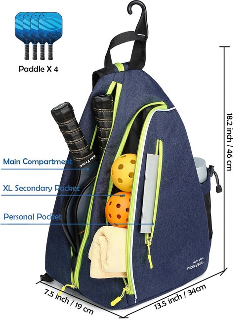 OUTPLORER Pickleball Bags for Men Women Pickleball Paddle Bag Sports