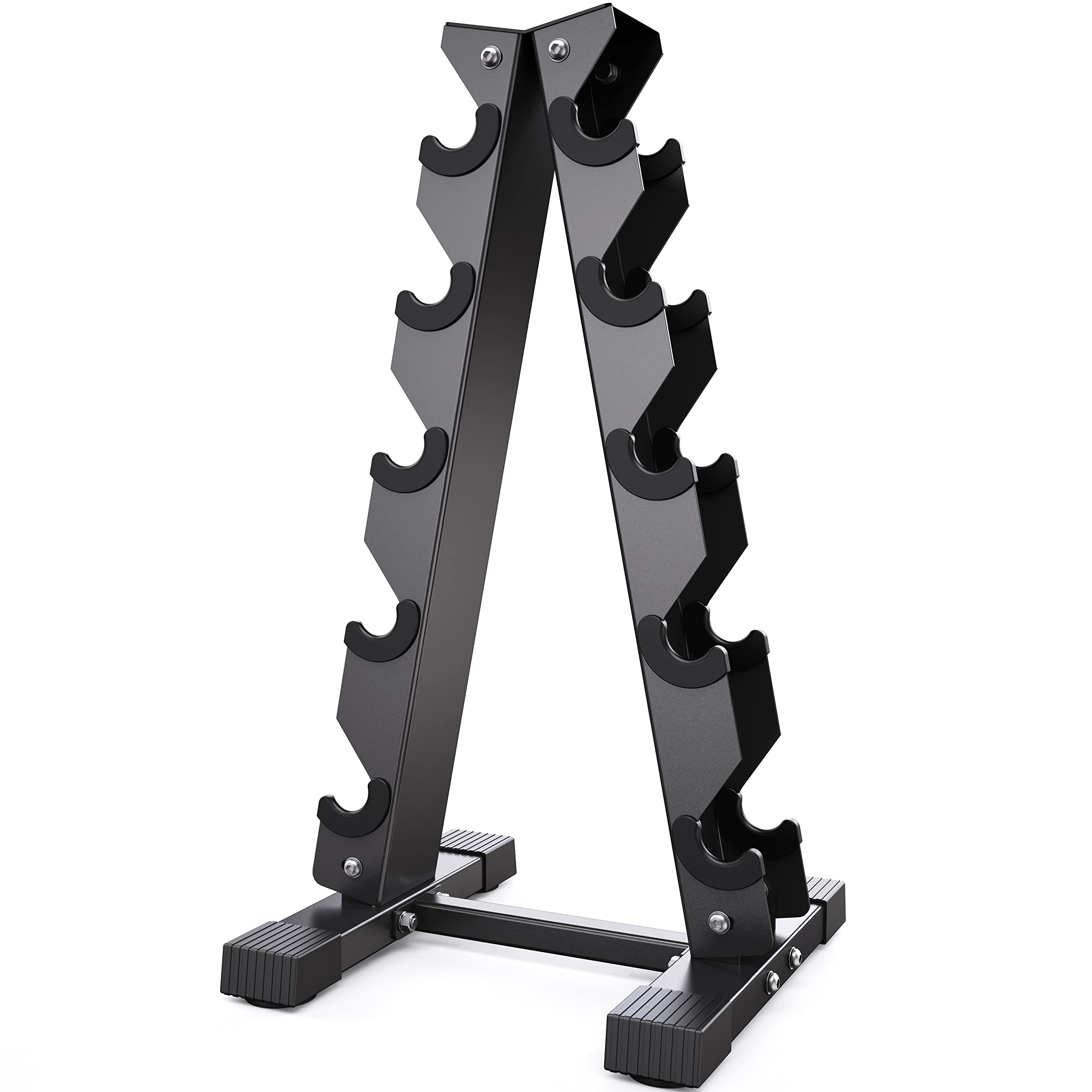 AKYEN A-Frame Dumbbell Rack Stand Only, Weight Rack for Dumbbells Compact Home Gym Space Saver, 480/800LBS Weight Capacity