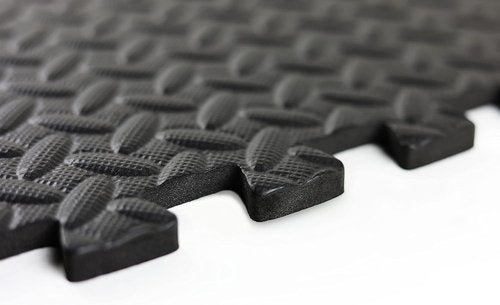 CAP Puzzle Exercise Mats - 1/2” Thick EVA Interlocking Foam Tiles for Home Gym | Multiple Colors Available