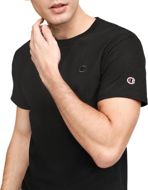 Champion Classic Men's Everyday T-Shirt - Soft Cotton Fabric | Comfortable Fit for Daily Wear