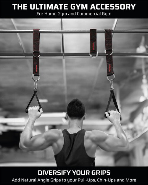 THEFITGUY Ultimate Squat & Strength Bundle – Belt Squat Machine Belt and Multifunctional Gym Extension Straps for Ultimate Full-Body Workouts