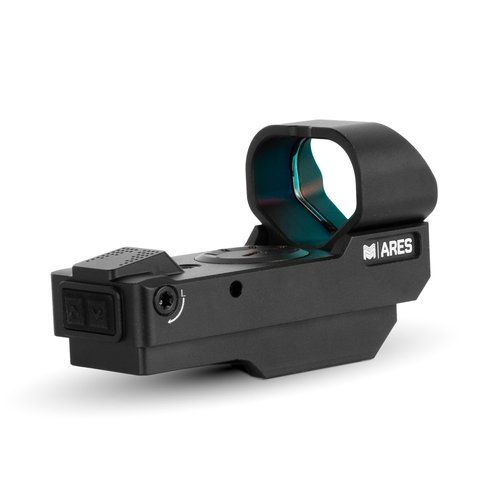 Monstrum Ares V2 Open Reflex Red Dot Sight for Rifles and Long Guns | with Shake Awake Illumination | Circle Cross Reticle