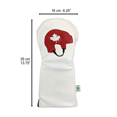 Foretra Driver Headcover Golf Club Covers Canada Hockey Novelty Hybrid Fairway Wood Head Cover Golf Accessories for Most Brands