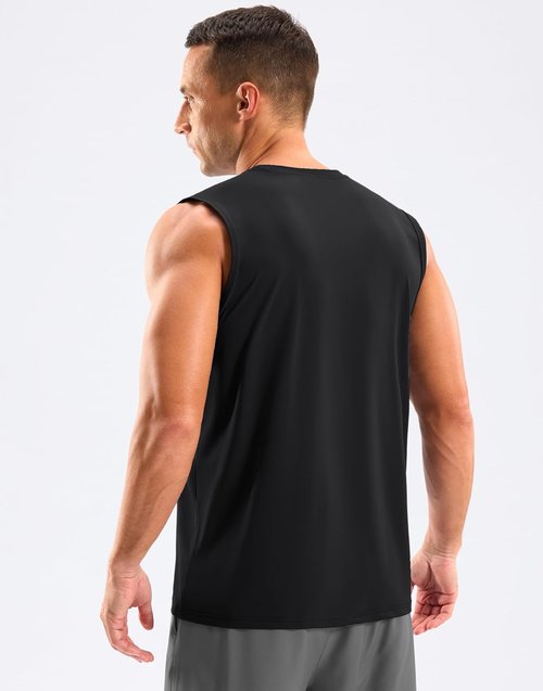 G Gradual Men's Workout Tank Top - Moisture-Wicking Muscle Shirt for Gym & Summer Casual Wear