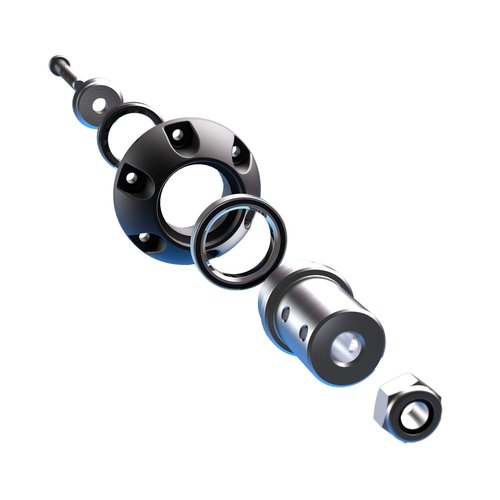 The Indo Headset Trick Scooter Upgraded System - Maximum Ability for Stunts and Pro Scooter Board Tricks - Compatible with Indo Pro Trampoline Scooters & Equipment - for Professionals and Beginners