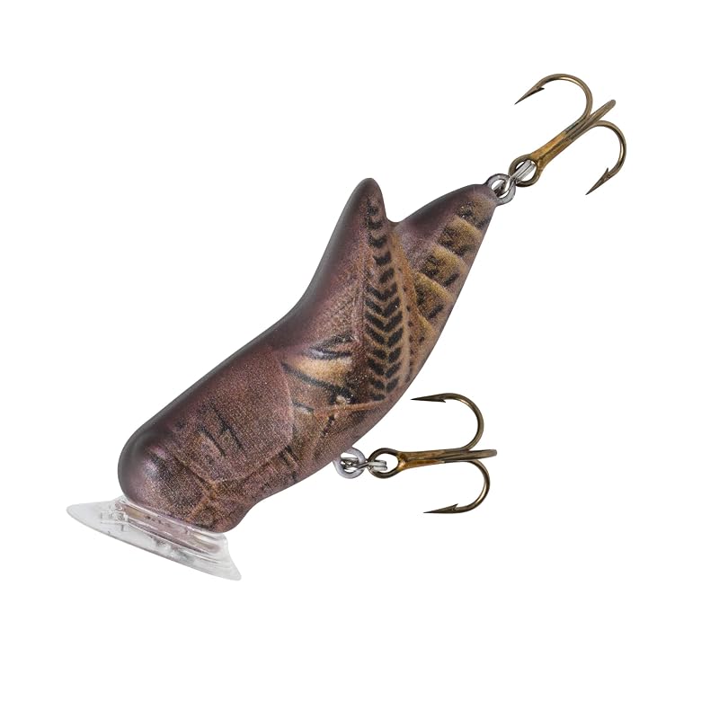 Rebel Crickhopper Popper – Matte Brown +1.75"