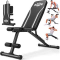 ANCCHEER Weight Bench - 660LBS Foldable Home Gym Bench for Strength Training | 8 Adjustable Backrests