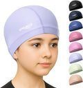 COOLMATE Swim Cap for Women, Men & Kids - Lightweight Silicone, Water-Resistant & Non-Slip Fit | Perfect for Pool Swimming (1 Pack)