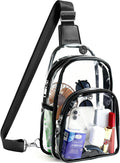 Skiennix Clear Stadium Bag - Small Crossbody Sling for Sports Events & Concerts