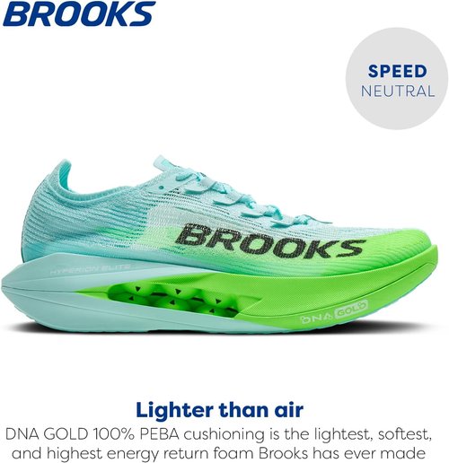 Brooks Hyperion Elite 5 Running Shoes - Unisex Neutral Race Design | Lightweight & Responsive