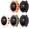 FitTurn [5 Pack] Case for Garmin Approach S70 Smart Watch 42mm - Replacement Rugged Protective Case [NO Screen Protector] TPU Bumper Case Protective Cover Frame
