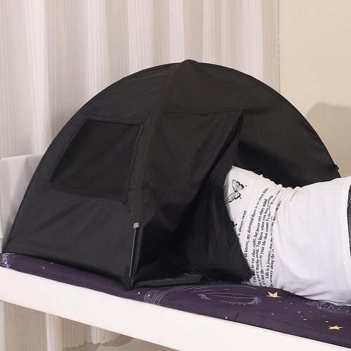 Sleep Bed Tent Light-Blocking Privacy Tent Blackout Canopy to Improve Sleep Anytime, Anywhere. Perfect for Nightshift, Dorms, Travel, Naps and Relaxation