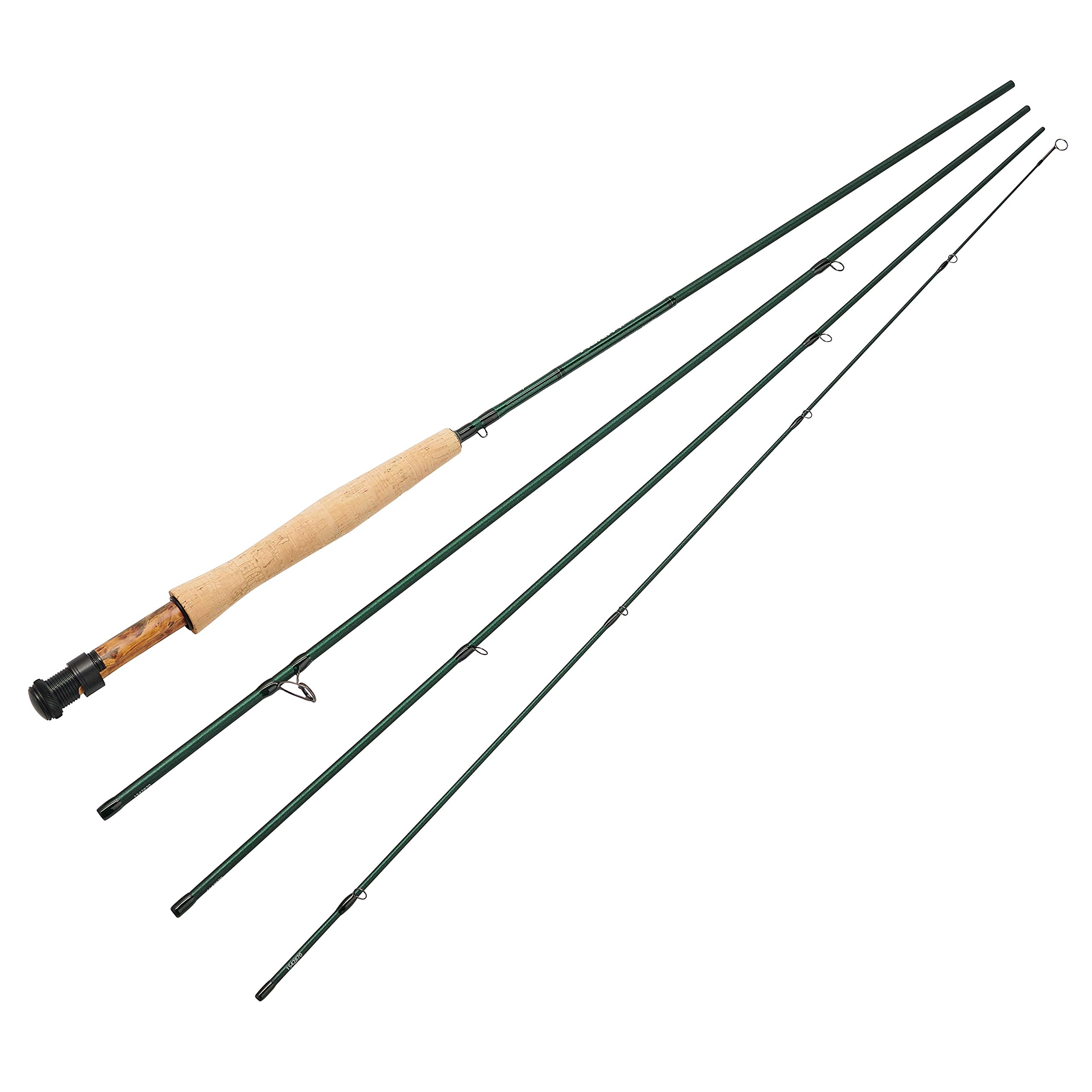 Shakespeare Agility Fly Fishing Rod,Green, 6' - 3wt - 4pc