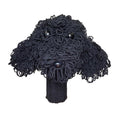 Funny Golf Headcover, Handmade Crochet Finished Black Goldendoodle Golden Doodle Animals Plush Driver Headcover