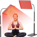 Red Light Therapy Lamp by [Brand Name] - 660nm & 850nm Infrared LED Panel with Adjustable Stand for Home & Gym Use