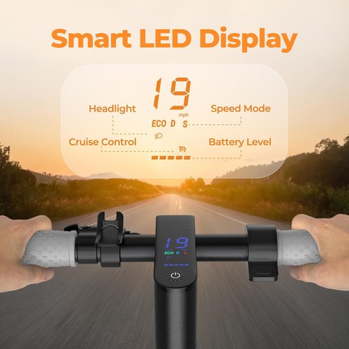 Maxshot Electric Scooter - High-Speed Folding Escooter for Adults & Kids | 8.5" to 14" Tires, Long Range Up to 50 Miles