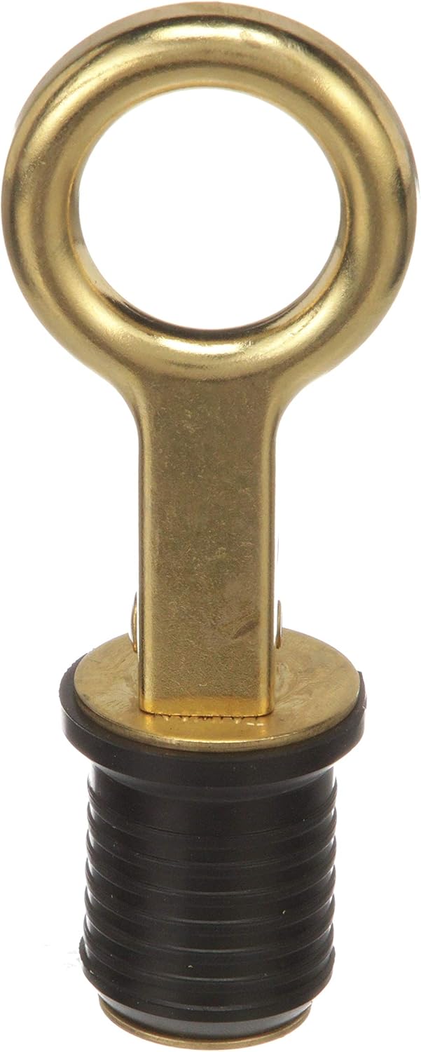 Attwood Snap-Handle Drain Plug - Durable Design for Easy Installation | 7524A7 Model