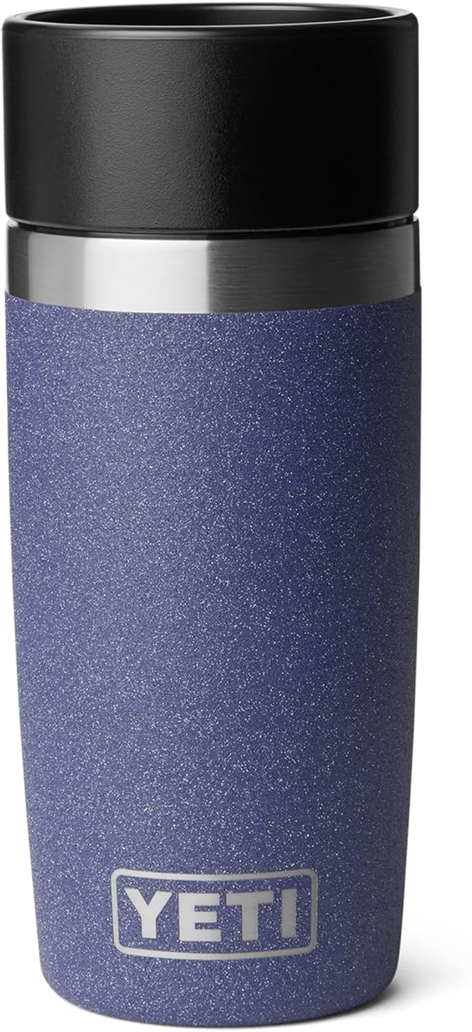 YETI Rambler 12 oz Travel Bottle - Stainless Steel, Vacuum Insulated, Leakproof Commuter Cap | Moon Dust