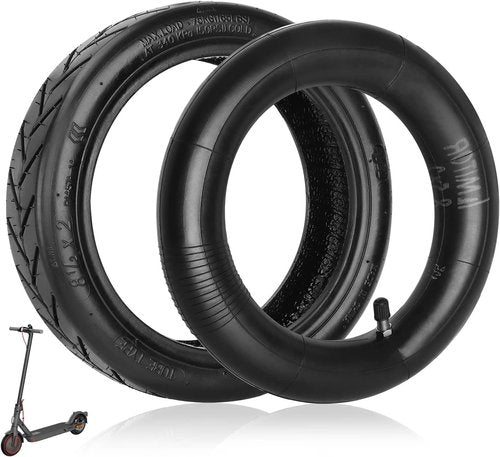 Amitor 8.5 Inch Scooter Tire Tube, 8 1/2 x2 Electric Scooter Replacement Wheels and Inner Tube, 50/75-6.1 Compatible for Xiaomi Pro 2 M365 Pro 1S, Electric Scooter 8.5 Inch Non-pneumatic Tires