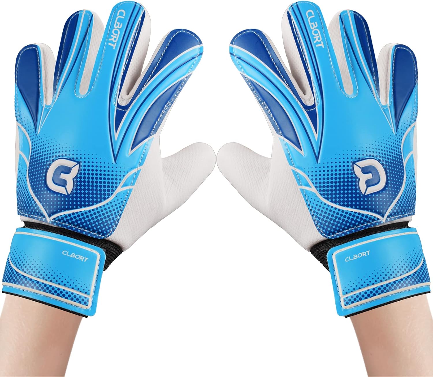 Soccer Goalie Gloves by [Brand Name] - Youth Goalkeeper Gloves with Super Grip Palms & Double Wrist Protection