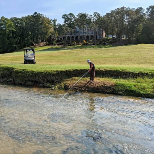 HOW TRUE Stainless Telescopic Extendable Golf Ball Retriever for Water, 18 Foot Maximum Length