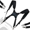 RVRAYS Golf Bag Straps Replacement Golf Adjustable Waterproof Golf Bag Backpack Straps Double Shoulder Golf Bag Carry Strap 4 Metal Swivel Hooks USA Flag