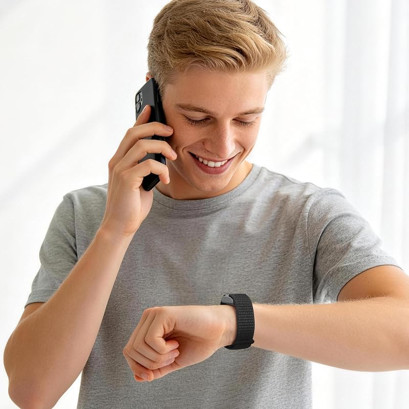 Nylon Hume Band Replacement Strap, 140–200mm Wrist, One-Hand Adjust