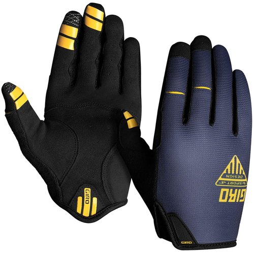 Giro DND Men Mountain Cycling Gloves - Dark Shark/Spectra Yellow, (2024) Medium