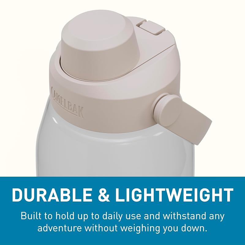 Thrive Chug Water Bottle 50oz - Clear by CamelBak (Variation: Clear 50 Ounces)