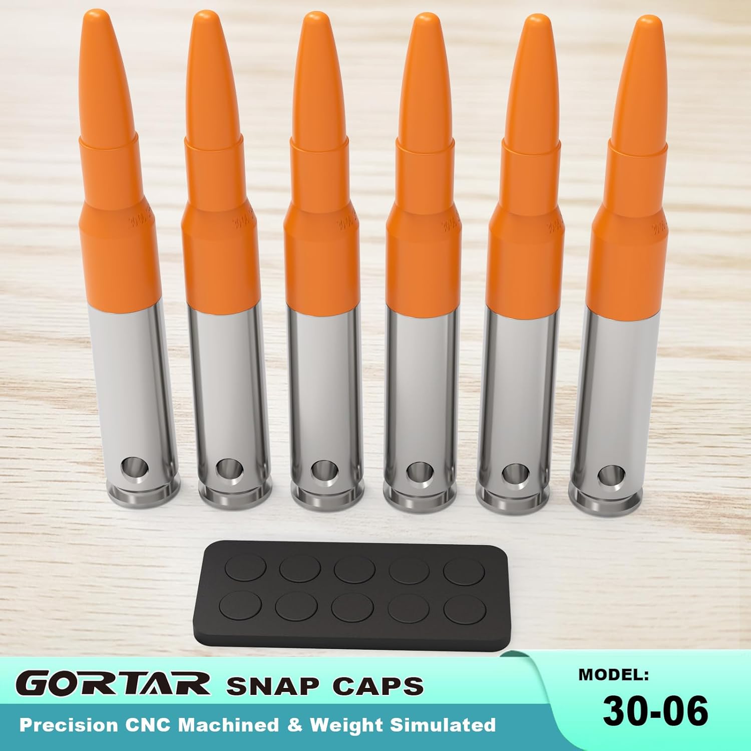 Snap Caps Training Dummy Rounds - Safe Loading Practice for Realistic Firing | Close to Real Weight