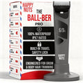 HAPPY NUTS The Ballber Pro Electric Groin & Body Hair Trimmer - Waterproof Men's Grooming Kit for Sensitive Areas