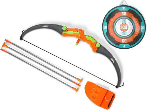 Kidoozie B*Active Target Master Archery Set - Kids' Archery Set with Bow & Suction Cup Arrows | Ages 6+