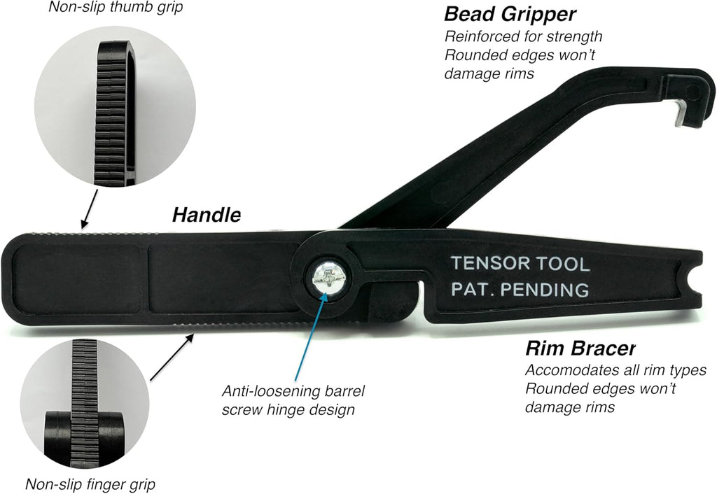 Bicycle Tire Bead Jack | Easy Tool for Installing Stubborn Bike Tires - Durable & Efficient