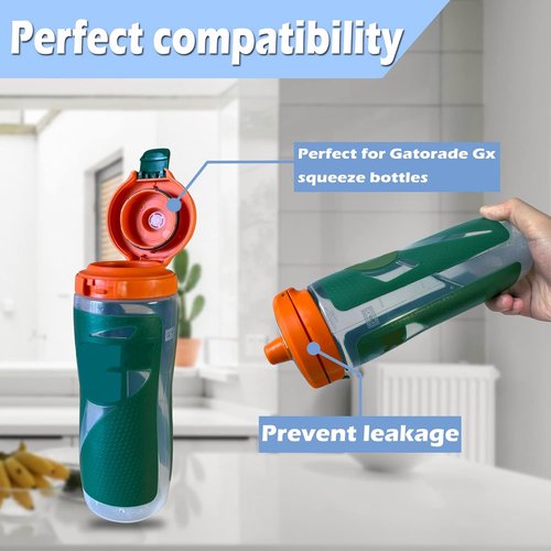 Dispensing Valves Compatible with Gatorade Water Bottle - Replacement Accessories for Gatorade Gx Water Bottle Gatorade 32oz Bottle