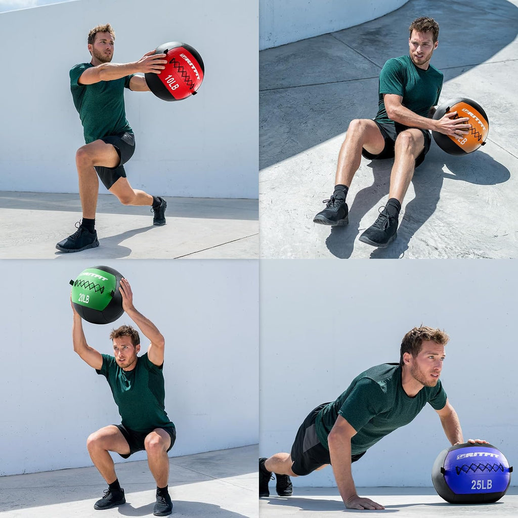 RitFit Soft Medicine Ball - Perfect for Strength & Conditioning Workouts | Core Training Essential