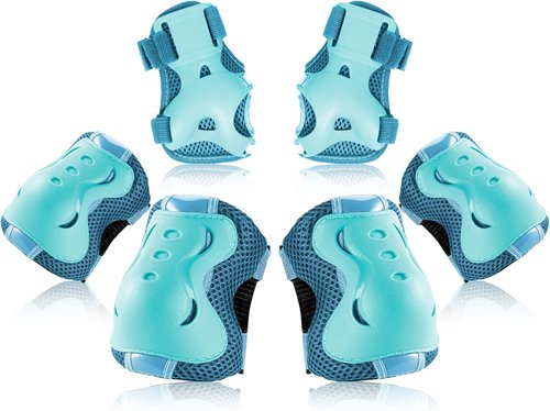 BOSONER Kids Protective Gear Set - Knee & Elbow Pads for Roller Skating, Cycling, BMX & Skateboarding