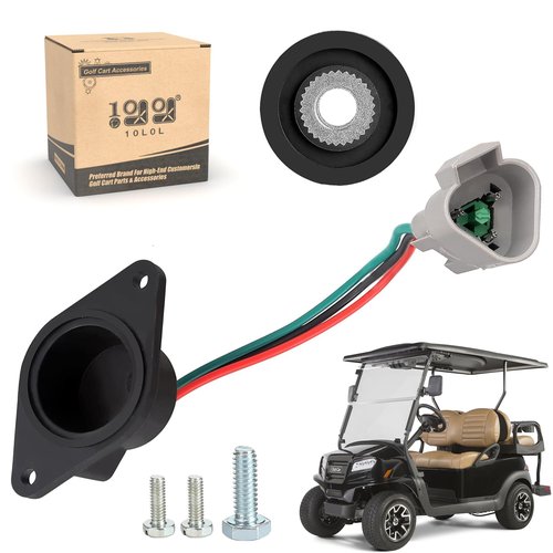 9.99WORLD MALL Golf Cart IQ Speed Sensor Deluxe Set Increased Stability & Speed for 48V Electric Golf Cart Club Car DS/Onward/Tempo/Precedent ADC